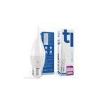Tuled Redeem Plus C37A E27 Mum Ampul, Titreşimsiz, Göz Konforu, 579 Lümen, Soğuk Beyaz, 6500 Kelvin