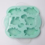 Tulip Kitchenware Dinozor Biçimli Silikon Yeşil Kek Kalıbı