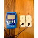 Tulipa Butik Compex Çıtçıtlı Elektrot Tens Pedi 5x5 cm Tüm Yaşlar İçin Uyumlu ve Temiz Kullanım