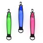 Tulov 3 adet LED yanıp sönen ışıklı okul çantası, USB ile şarj edilebilir, çocuk güvenlik ışığı, 3 modlu LED reflektörlü askı, tokalı LED ışık, yanıp sönen ışık, çocuklar, gezginler, koşucular,