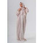 tulteks High Quality Namaz Elbisesi Viskon Dokuma Oversize Fermuarlı