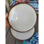 Tulu 4lü Pasta-Servis-Sunum Tabağı 27 cm.