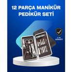 Tüm İhtiyaçlara Uygun Taşınabilir Manikür & Pedikür Seti FRTKGT25DYMXUCZ12PARÇAMANİKÜRSETİ-4