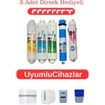 Tüm Kapalı Kasa Su Arıtma Cihazları ile Uyumlu Ihlas Cebilon 5'li Su Arıtma Filtresi