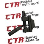 Tüm Modelere Uyumlu Motosiklet Arka Zincir Sökme Anahtarı Komple (Çektirme) - 1 - 0 - Siyah
