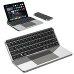 Tüm Tabletler için ve Z Fold Cihazlar için Uyumlu Mag Touchpad Blutooth Standlı Klavye 8inç ve 14.6 inç kadar Destekler