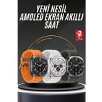 Tüm Telefonlara Uyumlu Akıllı Saat Uyku ve Sağlık Takibi Nabız Ölçer Adım sayar