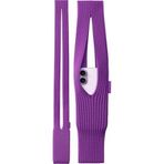 Tüm Telefonlarla Uyumlu 80 cm Phone Pocket Premium Örgü Telefon Askısı | 3D Esnek Tasarım (Mor)