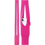 Tüm Telefonlarla Uyumlu 80 cm Phone Pocket Premium Örgü Telefon Askısı | 3D Esnek Tasarım (Pembe)