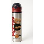 Tumba's My Battle Metal Suluk Matara 750 ml Bordo Renkli Çelik Malzeme ile Dayanıklı Tasarım