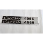 Tümosan Klasik 40.55 Yan yazı Tanıtım Etiketi (2010-2017 Model) Sağ-Sol takım