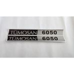 Tümosan Klasik 6050 Yan Yazı Tanıtım Etiketi (2010-2017 Model) Sağ-Sol Takım
