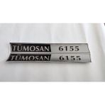 Tümosan Klasik 6165 Yan Yazı Tanıtım Etiketi (2010-2017 Model) Sağ-Sol Takım