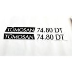Tümosan Klasik 74.80 DT Yan yazı Tanıtım Etiketi (1996-2000 Model) Sağ-Sol takım