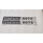 Tümosan Klasik 8075 Yan yazı Tanıtım Etiketi (2010-2017 Model) Sağ-Sol takım