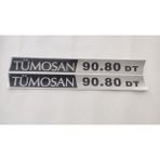 Tümosan Klasik 90.80 DT Yan yazı Tanıtım Etiketi (2010 ve üstü Model) Sağ-Sol takım