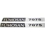 Tümosan Yan Yazı Takımı 70 - 75 (Sağ - Sol)