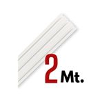 Tümray 3 Raylı Korniş Perde Rayı Kaliteli Sağlam Ambalaj 2 Metre