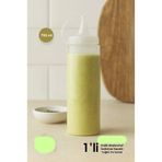 TUMU LIFE 1 ADET Pratik Masterchef Sızdırmaz Kapaklı Plastik Yağ Şişesi Yağdanlık Sos Şişesi 700 Ml.