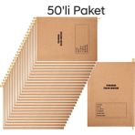 Tunakart 8 Yapraklı 50'li Paket Metal Askılı Personel Özlük Dosyası