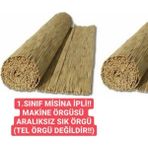 Tunalar Bambu Çit Kamış Çit Hasır Çit 2x4,5 Metre Eni 2 Metre Uzunluk 4,5 Metre
