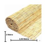 Tunalar Bambu Kamış Hasır 2 Metre x 2,50 Metre