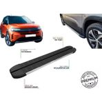 Tunax Oto Opel Frontera 2024 2025 2026 2027 Araca Özel Yan Basamak - (ClearEyelets)Black-RadiantOrchid