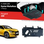 Tunax Oto Peugeot 208 Çelik Karter Muhafaza Koruma 2019 2020 2021 2022 2023 2024