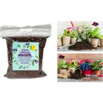 Tunç Botanik Çiçek Toprağı 3 Lt - 7'li Özel Karışım (Akıllı Gübre Katkılı)