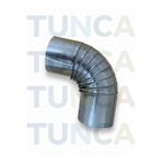 Tunca Pelet ve kamp soba dirsek çap 10 cm