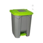 Tuncel Teknik Planet Pedallı Çöp Kovası 50 Lt Konteyner - Yeşil