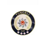 Tunceli Polis Kol Arması 3D Plastik Tpu, Yeni Tip, Cırtlı, Standart Ölçü, 1.Sınıf Kalite