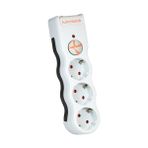 Tunçmatik Powersurge 3'lü 525 Joule Enerji Siyah Koruma Prizi