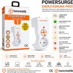 Tuncmatik Tunçmatik Powersurge 1'li Akım Korumalı Priz Beyaz