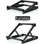 tuneex Çelik Laptop Standı Notebook Macbook Yükseltici Tüm Modellerle Uyumlu Altlık 5 Açılı Ayarlanabilir