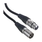 Tunex Luxury,canon Erkek Dişi Hazır 5 Metre Mikrofon Xrl Ara Kablo - Siyah