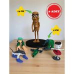 Tung Tung Tung Sahur Efsane Seti – Tralalero, Patapim, Larila, Capuchina, Crocodilo, Sahur - 6 Parça