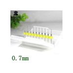 Tungsten Karbür Uçlu Freze Pcb Mikro/mini Matkap Uç 0,7mm X 10 Lu Set