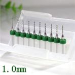 Tungsten Karbür Uçlu Freze PCB Mikro/Mini Matkap Uç 1,0mm x 10 lu Set