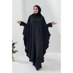 Tunik, Pantolon Ve Abaya Üçlü Takım 8663 Siyah