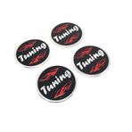 Tuning Alüminyum Yapıştırma Jant Göbeği 4'lü 60mm