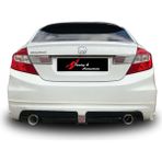 Tuning Vadisi Honda Civic Fb7 Rr Difüzör (Plastik) Arka Ek Boyasız Sağ Sol Tekli Çıkış Boyasız