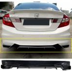 Tuning Vadisi Honda Civic Fd6 Egzoz Görünümlü Difüzör (Plastik) Boyasız