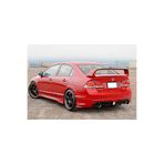 Tuning Vadisi Honda Civic Fd6 Mugen Rr Arka Ek (Plastik) Boyasız Sağ Sol Tekli Çıkış