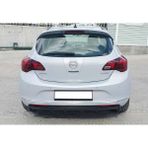 Tuning Vadisi Opel Astra J Hb Makyajsız Difüzör (Plastik) Parlak Siyah 2009 2012 Arası