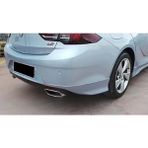 Tuning Vadisi Opel Insignia Arka Tampon Flap Seti Opc Line 2017 + Parlak Siyah