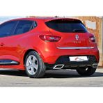 Tuning Vadisi Renault Clio 4 Difüzör Egzoz Görünümlü 2012-2019 Piano Black Boyasız Egzoz Ucu