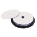 TUORE DVD R Boş Disk, Uzun Depolama Ömrü 16X Yüksek Hızlı Kaydedilebilir 4,7 GB Kapasiteli İş Için Çok Amaçlı Boş DVD R (10 PARÇA)