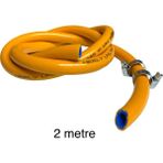 Tüp Hortumu üç katlı Aygaz Milangaz Ipragaz Her Marka Tüpe Uyumlu 10MM 2 Metre 2 Kelepçe