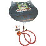 Tuplu Sac Ocak 55 Cm Ekmek Yufka Saci Hortum Dedantorlu Set